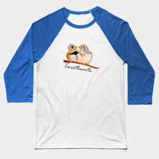 Tweethearts Zebra Finch Baseball T-Shirt